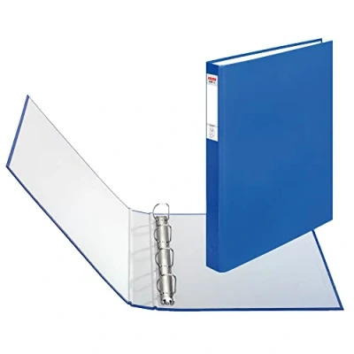 Abbildung von Herlitz Ringbuch A4 PP 4 Ringe blau