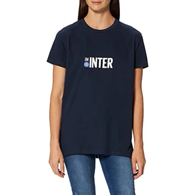 Abbildung von Inter I M Back Blue T Shirt, Unisex, Blau