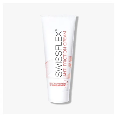 Abbildung von Swissflex Swiss made Anti friction Cream Reibungscreme Wirksamer Schutz vor Wundreibung &amp; Blasen. Langanhaltend, wasserfest schweißresistent