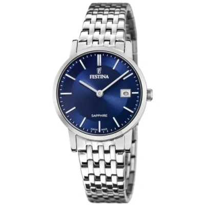 Abbildung von Festina Uhr Für Damen F20019/2 Swiss Made Silber Edelstahl Case SilberEdelstahl Band