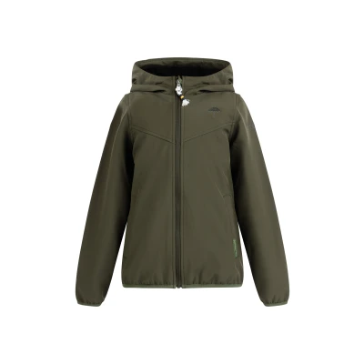 Abbildung von Softshell Blouson aus recyceltem Material Schmuddelwedda 122 / Dunkles Olivgrün 94% Polyester (recycelt) 6% Elasthan