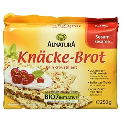 Abbildung von Alnatura Bio Knäckebrot Sesam, 250g