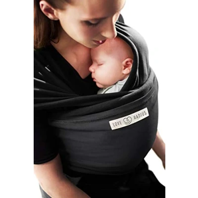 Abbildung von Love Radius &quot;L&#039;Original JPMBB&quot; Tragetuch schwarz anthrazit