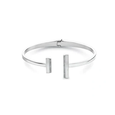 Abbildung von Calvin Klein Armreif für Damen Kollektion MINIMAL LINEAR mit Kristallen 35000160