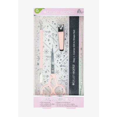 Abbildung von Brushworks NAIL Pamper SET Nagelpflegeset, Damen, Größe: One Size, Pink