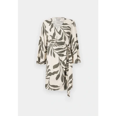 Abbildung von JDY Jdysezen LIFE Short Dress Freizeitkleid, Damen, Größe: XS, Sandshell/surf the web