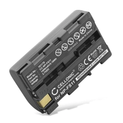 Abbildung von CELLONIC NP FS11 Akku kompatibel mit Sony Cyber Shot DSC F505V CCD CR1 Ruvi F505 F55 P1 DCR PC1 3.6V 3.7V 1400mAh