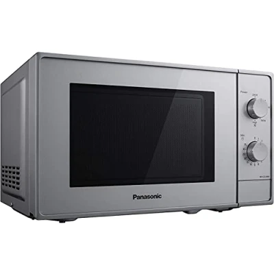 Abbildung von Panasonic NN E22JMMEPG Mikrowellenherd, 800, Edelstahl, 20 liters, Silber