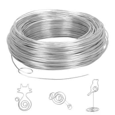 Abbildung von Romon Basteldraht, Aluminium Schmuckdraht, DIY Draht Zum Basteln, Aluminiumdraht für Basteln Und Schmuck Herstellung (2mm X 10 M,Golden)