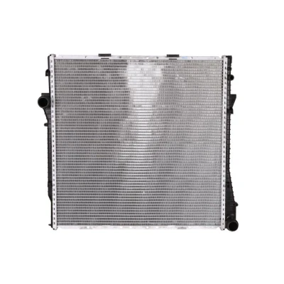 Abbildung von NRF 55328 Kühler, Motorkühlung Aluminium 594 590 42 Kühlrippen gelötet BMW: X5