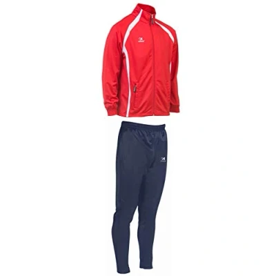 Abbildung von Asioka Trainingsanzug 81/09, Herren M Rot/Marineblau