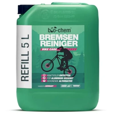 Abbildung von bio chem Bremsenreiniger Set: 5 L Kanister I für Auto, Motorrad und Fahrrad Leistungsstarker Entfetter Scheibenbremsen
