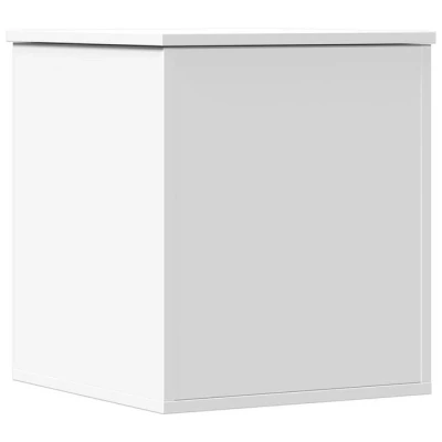 Abbildung von vidaXL Aufbewahrungsbox Truhe Weiß 40x42x46 cm Holzwerkstoff (1 St)