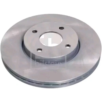 Abbildung von FEBI BILSTEIN 43890 Bremsscheibe Vorderachse 278 25 4 108 innenbelüftet beschichtet FORD: FIESTA 5