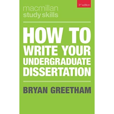 Abbildung von How to Write Your Undergraduate Dissertation (Bloomsbury Study Skills)