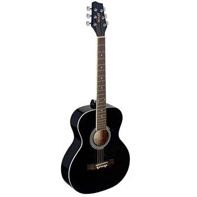 Abbildung von Stagg Akkustikgitarre Auditorium, akustisch (Auditorium Acoustic) Volle Größe Schwarz