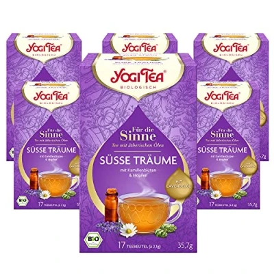 Abbildung von Yogi Tea Für die Sinne, Süße Träume, 17 Beutel, 35,7g (1)