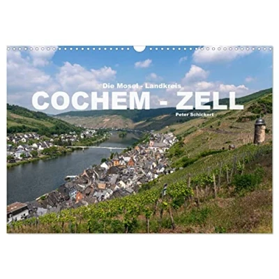 Abbildung von Die Mosel Landkreis Cochem Zell (Wandkalender 2025 DIN A3 quer), CALVENDO Monatskalender