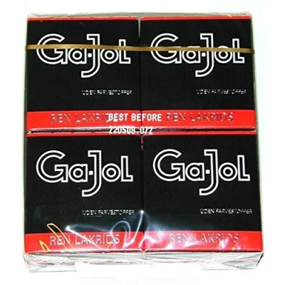 Abbildung von 10 x GA JOL REN LAKRIDS SCHWARZ 8 23g LAKRITZ Incl. Goodie von Flensburger Handel
