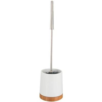 Abbildung von WENKO WC Garnitur &quot;Bamboo&quot;, aus Keramik Holz