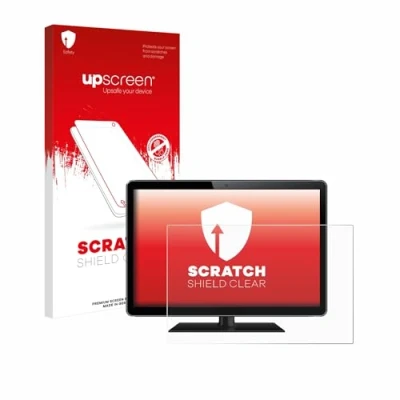 Abbildung von upscreen 24&quot; Schutzfolie für 24,0 Zoll Notebooks (61 cm) [532 x 299 mm, 16:9] Kristallklar, Kratzschutz, Anti Fingerprint