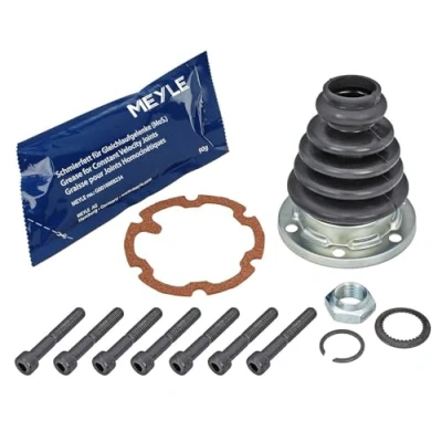 Abbildung von MEYLE 100 498 0093 Achsmanschette getriebeseitig, Vorderachse Gummi ORIGINAL Quality VOLKSWAGEN: Golf 3 Variant, Passat B3/B4 4 Cabrio