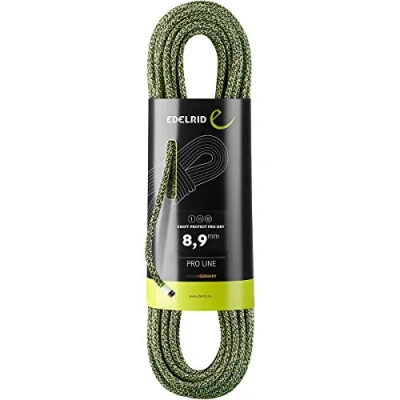 Abbildung von Edelrid 8,9 Swift Protect Pro Dry Einfachseil (Dunkelgrün 80 Länge in m) Schlingen