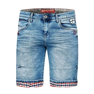 Abbildung von Rusty Neal Jeans Shorts, Herren, Größe: XXL, Blau