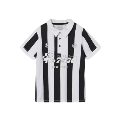 Abbildung von Name it Regular FIT Poloshirt für Kinder, Größe: 122/128, Bright white