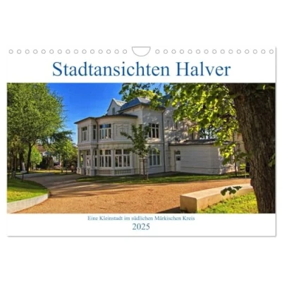 Abbildung von Stadtansichten Halver (Wandkalender 2025 DIN A4 quer), CALVENDO Monatskalender