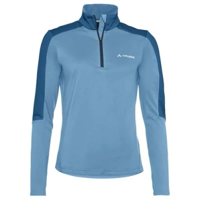 Abbildung von Vaude Livigno Halfzip Fleecepullover, Damen, Größe: 38, Pastel blue