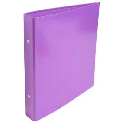Abbildung von Exacompta 529E Ringbuch DIN A4 aus starkem Karton 2 O Ringe 34mm breit 1 Stück Zufallsfarbe ideal für Schule und Büro Ringhefter Ringordner Ringbuchordner