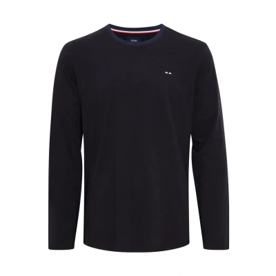 Abbildung von FQ1924 Langarmshirt, Herren, Größe: Large, Black beauty