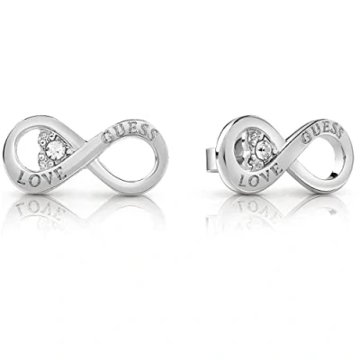 Abbildung von Guess Ohrringe silvercoloured, Damen, Größe: One Size, Silver coloured