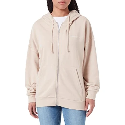 Abbildung von Thejoggconcept Safine Sweatjacke, Damen, Größe: Large, Doeskin