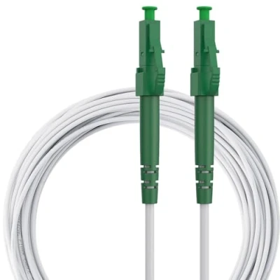 Abbildung von Speedoptic Glasfaserkabel LC/APC auf Patchkabel Simplex Singlemode FTTH Glasfaser LWL Lichtwellenleiter Kabel LC/LC Deutsche Telekom, Glasfaser, Vodafone, 1&amp;1, Fritzbox