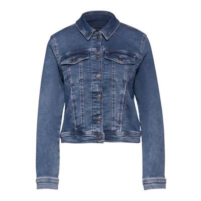 Abbildung von STREET ONE Jeansjacke mit Brusttaschen