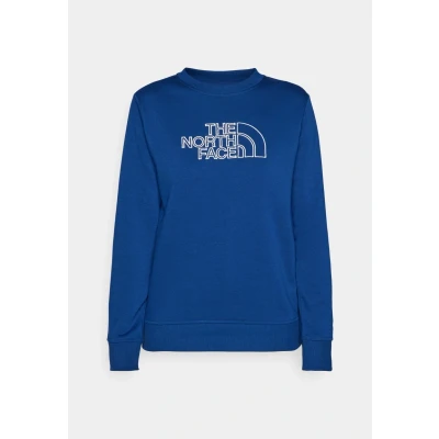Abbildung von The North Face DREW PEAK Light CREW Sweatshirt, Damen, Größe: 34/36, Estate blue/white dune