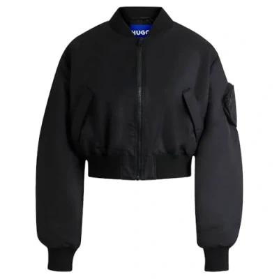 Abbildung von HUGO Foraia Bomberjacke, Damen, Größe: Medium, Black one