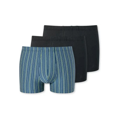Abbildung von Schiesser 3PACK Panties Dunkelblau schwarz, Herren, Größe: Medium, schwarz