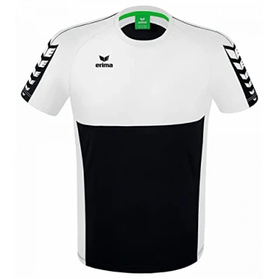 Abbildung von Erima SIX Wings Sport Tshirt, Herren, Größe: Large, Schwarzweiss