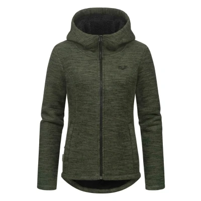 Abbildung von Ragwear Lyshka Melange Übergangsjacke, Damen, Größe: XS, Dark olive