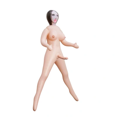 Abbildung von Liebespuppe „Lusting Trans“, mit herausnehmbarem Dildo