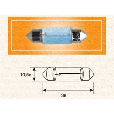 Abbildung von MAGNETI MARELLI 009423100000 Glühlampe, Kennzeichenleuchte 24 5 C5W SV8,5 8