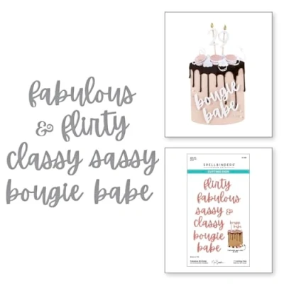 Abbildung von Spellbinders Fabulous Birthday Etched Dies (S5 681)