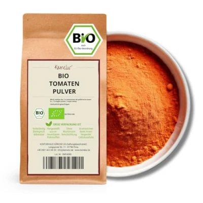 Abbildung von Kamelur BIO Tomatenpulver 500g feines Tomaten Pulver aus sonnengereiften und sprühgetrockneten