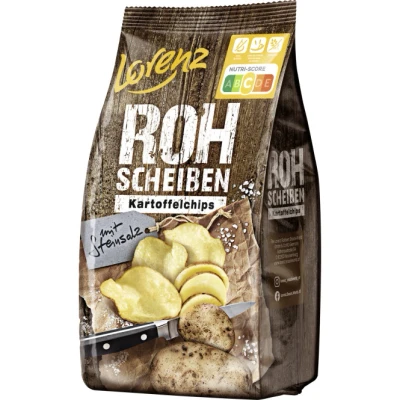 Abbildung von Lorenz Snack World Rohscheiben Steinsalz, 120 g