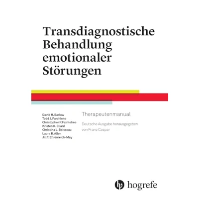 Abbildung von Transdiagnostische Behandlung emotionaler Störungen: Therapeutenmanual