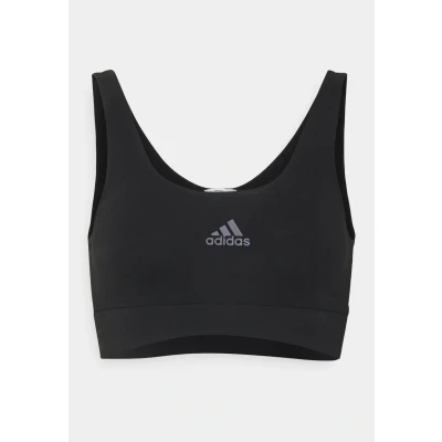 Abbildung von adidas Sportswear Scoop Lounge Bustier, Damen, Größe: Large, Black