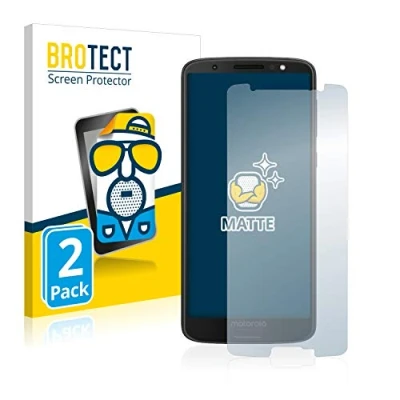 Abbildung von BROTECT Entspiegelungs Schutzfolie für Motorola Moto G6 (2 Stück) Matte Displayschutz Folie, Anti Reflex, Fingerprint